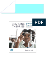 Full Learning Theories: An Educational Perspective 8th Edition Schunk Ebook All Chapters