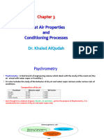 HVAC-Chapter 3 - Moist Air Properties (Psychrometry)