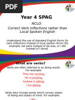 Verb Inflections