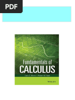 Instant Download Fundamentals of Calculus 1st Edition Carla C. Morris PDF All Chapter