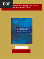 Full Download The Translation Studies Reader Third Edition Lawrence Venuti (Editor) PDF