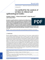 A Survival Tree Method For The Analysis of