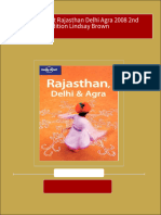 Lonely Planet Rajasthan Delhi Agra 2008 2nd Edition Lindsay Brown All Chapters Instant Download