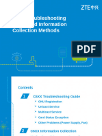 ZXA10 C6xx Troubleshooting Guide and Information Collection Methods