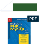 Full Download (Ebook PDF) Murach's PHP and MySQL (3rd Edition) by Joel Murach PDF