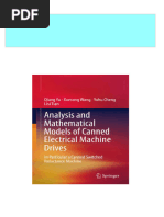 Analysis and Mathematical Models of Canned Electrical Machine Drives in Particular A Canned Switched Reluctance Machine Qiang Yu