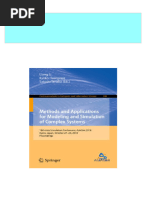 Complete Download Methods and Applications for Modeling and Simulation of Complex Systems 18th Asia Simulation Conference AsiaSim 2018 Kyoto Japan October 27 29 2018 Proceedings Liang Li PDF All Chapters