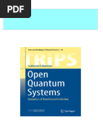 PDF Open Quantum Systems Dynamics of Nonclassical Evolution Subhashish Banerjee Download