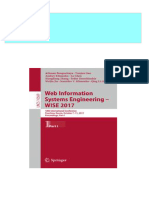 Download Web Information Systems Engineering – WISE 2017: 18th International Conference, Puschino, Russia, October 7-11, 2017, Proceedings, Part I 1st Edition Athman Bouguettaya Et Al. (Eds.) ebook All Chapters PDF