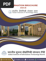 IIIT Ranchi Brochure