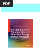 Instant Ebooks Textbook Efficient Design of Variation Resilient Ultra Low Energy Digital Processors Hans Reyserhove Download All Chapters