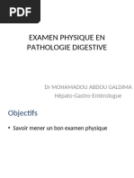 Examen Du Système Digestif