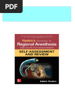 Full Hadzic's Textbook of Regional Anesthesia and Acute Pain Management: Self-Assessment and Review 1st Edition Admir Hadzic Ebook All Chapters