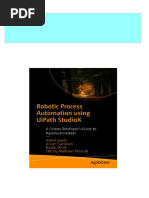 PDF Robotic Process Automation Using UiPath StudioX: A Citizen Developer's Guide To Hyperautomation 1st Edition Adeel Javed Download