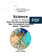 SCI19 - Q1 - M1 - How Do The Respiratory and The Circulatory Systems Work Together