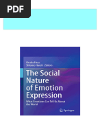 The Social Nature of Emotion Expression What Emotions Can Tell Us About The World Ursula Hess All Chapters Instant Download