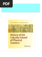 History of The Calcutta School of Physical Sciences Purabi Mukherji Download PDF