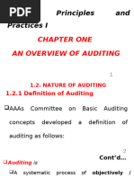 Auditing I