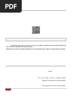 The Role of Using A Rubric in Assessing Sophomore