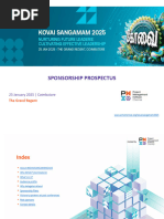 Conference Prospectus - Sponsorship - Kovai Sangamam2025