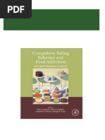 Full Compulsive Eating Behavior & Food Addiction: Emerging Pathological Constructs 1st Edition Pietro Cottone - Ebook PDF PDF All Chapters