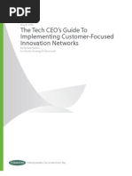 Implementing Customer Focused Innovation Networks