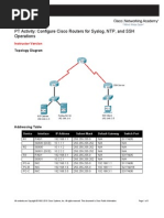 Security Chp2 PTActA Syslog-SSH-NTP Instructor