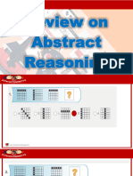 Abstract Reasoning Review 1