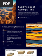 Subdivisions of Geologic Time