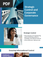 Strategic Control and Corporate Governance