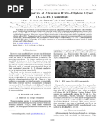 Electrical Properties of Aluminum O