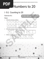 Cambridge 1 Math Count To 20