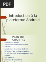 Chapitre 1 Introduction Plateforme Android