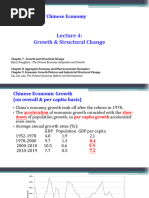 Growth & Structural Change: ECON 3053 Foundations of Chinese Economy