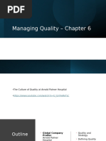 Chapter 6 - Managing Quality