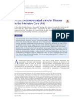 Miller Et Al 2024 Acute Decompensated Valvular Disease in The Intensive Care Unit