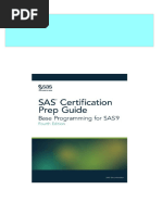 Full SAS Certification Prep Guide Base Programming For SAS 9 4th Edition Sas Institute Ebook All Chapters