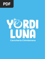 Carta Cevicheria Yordi Luna 2024