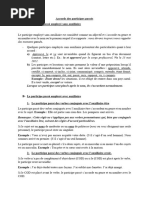 Accords Des Participes Passés