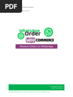 Whatapp Order Woo WP Plugin Guide