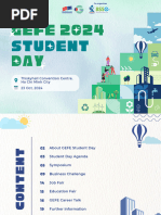 Gefe 2024 Student Day Brochure