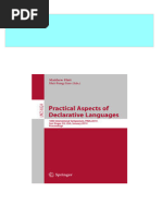 Get Practical Aspects of Declarative Languages 16th International Symposium PADL 2014 San Diego CA USA January 20 21 2014 Proceedings 1st Edition K. C. Sivaramakrishnan PDF ebook with Full Chapters Now