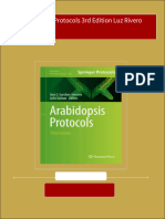 Arabidopsis Protocols 3rd Edition Luz Rivero Ebook All Chapters PDF