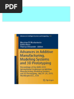 Instant Access to Advances in Additive Manufacturing, Modeling Systems and 3D Prototyping: Proceedings of the AHFE 2019 International Conference on Additive Manufacturing, Modeling Systems and 3D Prototyping, July 24-28, 2019, Washington D.C., USA Massimo Di Nicolantonio ebook Full Chapters