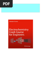 Get Electrochemistry Crash Course For Engineers Slobodan Petrovic Free All Chapters