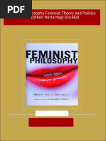 Full Download Feminist Philosophy Feminist Theory and Politics 1st Edition Herta Nagl-Docekal PDF