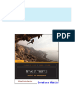 Instant Download Investments Analysis and Management 13th Edition Jones Solutions Manual PDF All Chapter