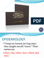 General Epidemiology