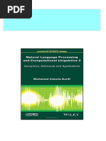 Natural Language Processing and Computational Linguistics 2 Semantics Discourse and Applications 1st Edition Mohamed Zakaria Kurdi