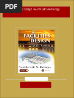 Facilities Design Fourth Edition Heragu